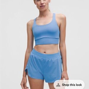 lululemon athletica Blue Sports Bra